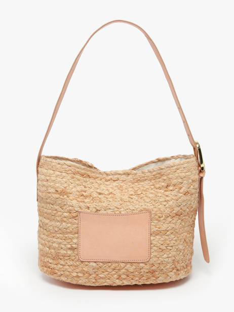 Schoudertas Riviera Uit Gevlochten Jute En Leder Etrier Beige riviera ERIV068M ander zicht 4