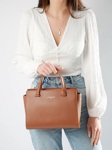 Handtas Sierra Lancaster Beige sierra 8 ander zicht 1