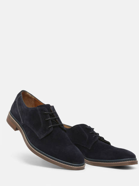 Derby Veterschoenen Uit Leder Redskins Blauw men SARIN ander zicht 2