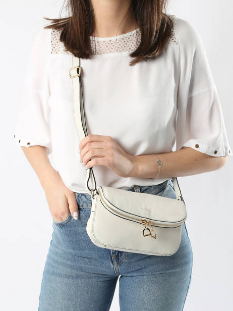 Cross Body Tas S Tradition Leder Etrier Wit tradition ETRA059S ander zicht 1