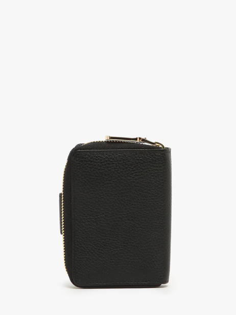 Portefeuille Leder Crinkles Zwart caviar 14277 ander zicht 2
