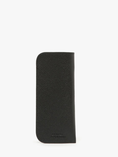 Brilhouder Madras Leder Etrier Zwart madras EMAD5001 ander zicht 2