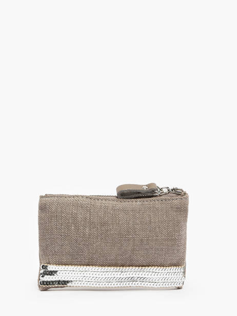 Portemonnee Le Cabas Linnen Vanessa bruno Beige cabas lin 31V42017
