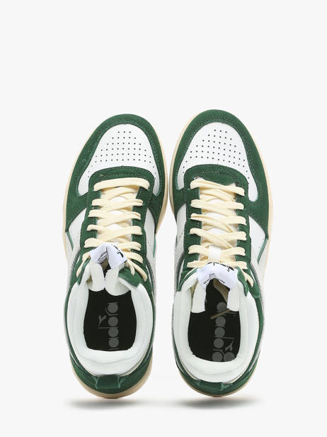 Sneakers Magic Demi Cut Uit Leder Diadora Wit unisex 178563 ander zicht 3