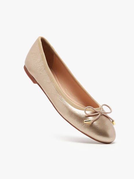 Ballerinas Uit Leder Inuovo Zilver women B16003 ander zicht 1