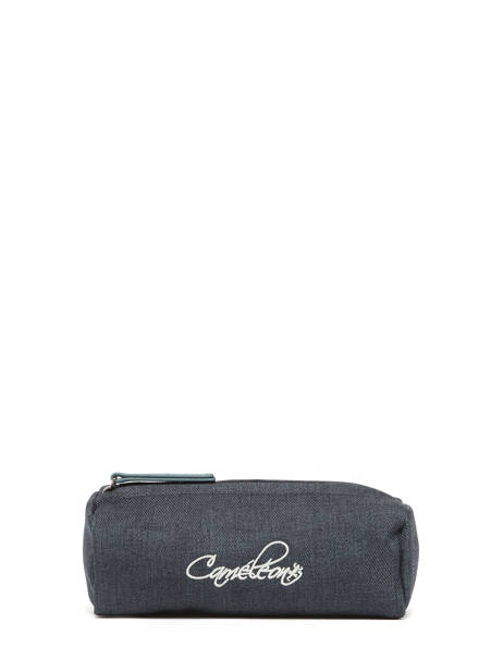 Pennenzak 1 Compartiment Cameleon Blauw vintage urban STRO ander zicht 3