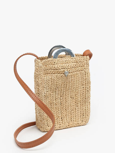 Cross Body Tas L'atelier Du Crochet Le voyage en panier Wit l'atelier du crochet AM776 ander zicht 2