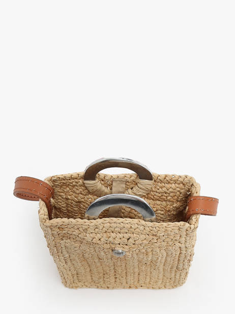 Cross Body Tas L'atelier Du Crochet Le voyage en panier Wit l'atelier du crochet AM776 ander zicht 3