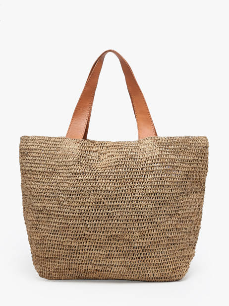 Schoudertas L'atelier Du Crochet Le voyage en panier Beige l'atelier du crochet AM645 ander zicht 5