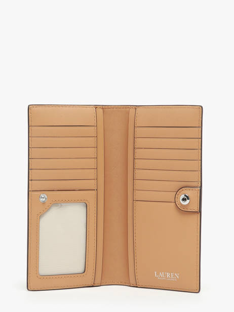 Slim Marcy Portefeuille Leder Lauren ralph lauren Beige dryden 32935939 ander zicht 1