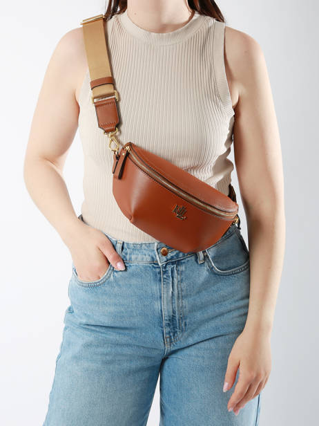Heuptasje Marcy Leder Lauren ralph lauren Bruin dryden 31934832 ander zicht 1