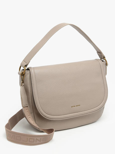 Schoudertas Gent David jones Beige gent CM6996 ander zicht 2