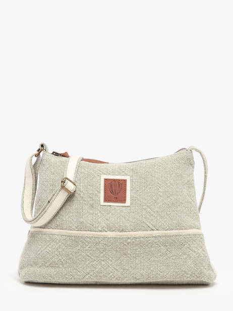 Cross Body Tas Naturel Le voyage en panier Beige naturel PM808