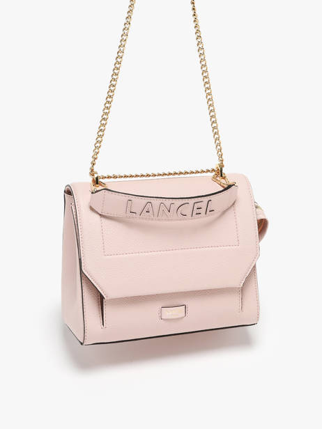 Handtas M Ninon Leder Lancel Roze ninon A09222 ander zicht 2