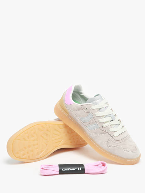 Sneakers Goal Uit Leder Coolway Bruin accessoires 7604848 ander zicht 2