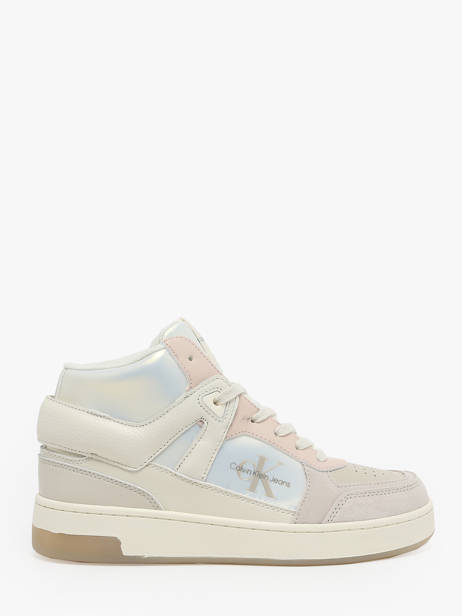 Sneakers Uit Leder Calvin klein jeans Veelkleurig women 14890GE