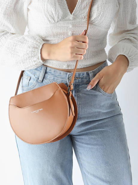 Bucket Bag Suave Lune Leder Lancaster Beige suave lune 32 ander zicht 1