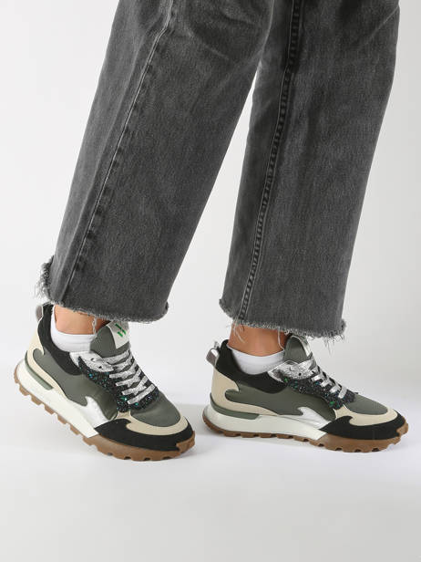 Sneakers Louisa Vanessa wu Groen women BK2700KK ander zicht 1
