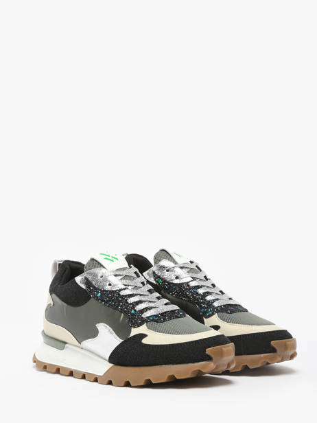 Sneakers Louisa Vanessa wu Groen women BK2700KK ander zicht 2
