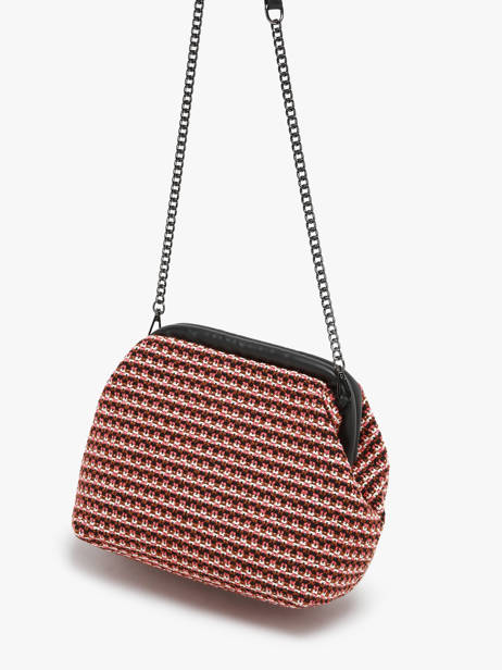 Cross Body Tas Davrina Milano Rood davrina DA24062 ander zicht 2