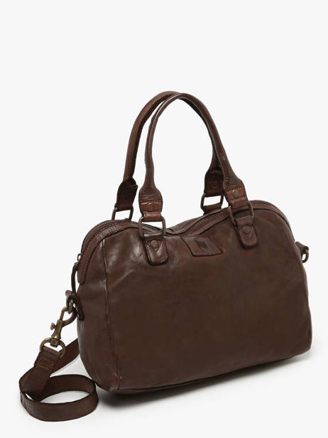 Handtas Heritage Leder Biba Bruin heritage BT1 ander zicht 2