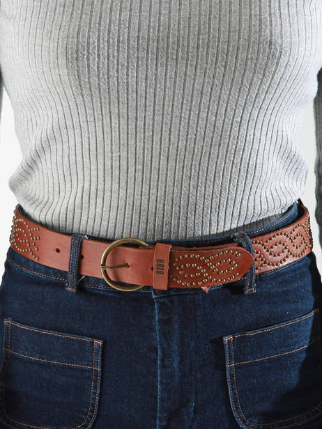 Riem Biba Bruin accessoires ATO1A ander zicht 1