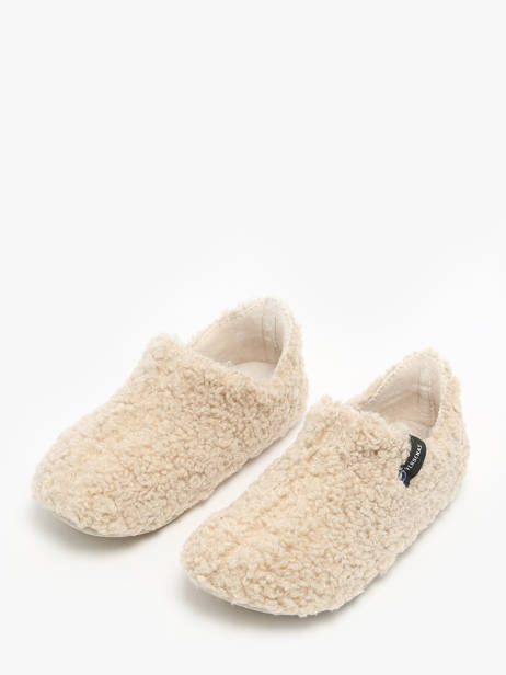 Pantoffels Yoi Curly Verbenas Beige women 86124660 ander zicht 1