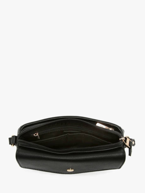 Cross Body Tas Luna Leder Hexagona Zwart luna 6820083 ander zicht 3