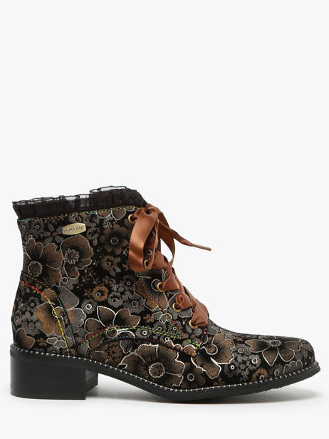 Enkellaarsjes Uit Leder Laura vita Veelkleurig women 6260