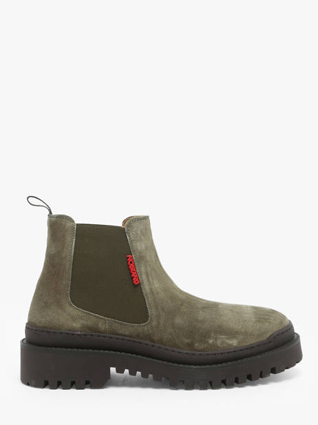 Chelsea Boots Livino 2 Uit Leder No brand Groen men 16246