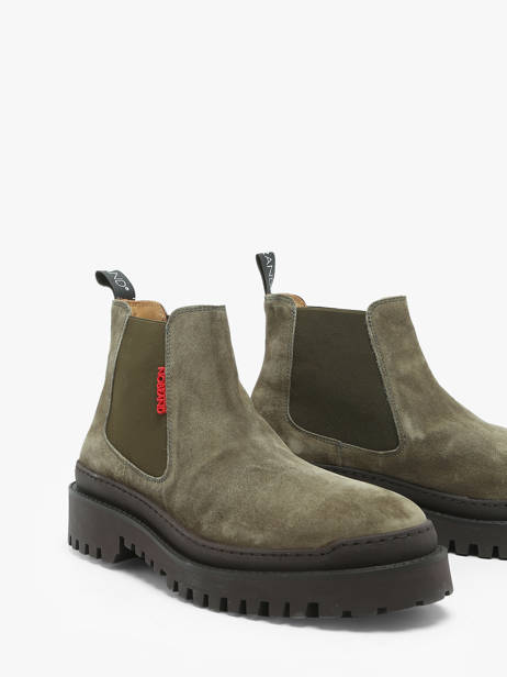 Chelsea Boots Livino 2 Uit Leder No brand Groen men 16246 ander zicht 1