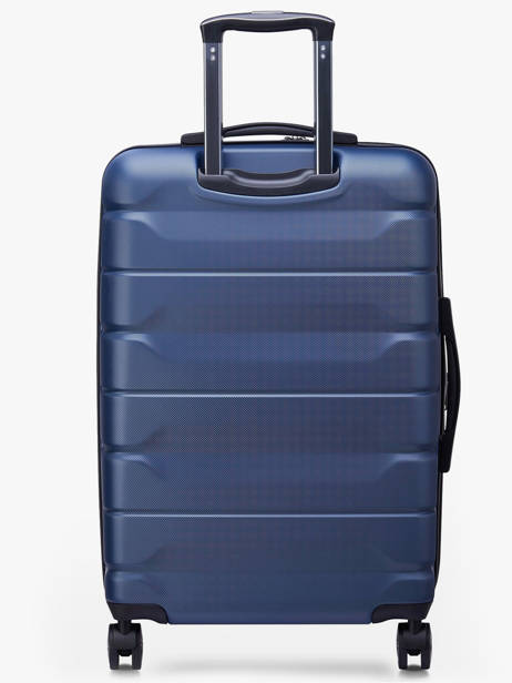 Harde Reiskoffer Air Armour Delsey Blauw air armour 3866-820 ander zicht 4