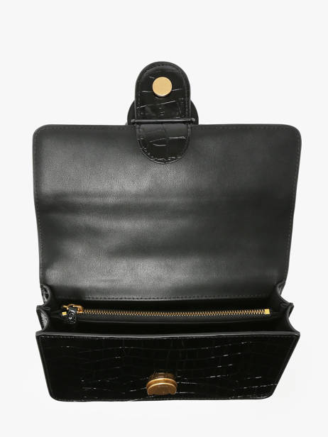 Cross Body Tas Love Bag Icon Leder Pinko Zwart love bag icon A1SY ander zicht 3