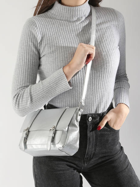 Cross Body Tas Venus Miniprix Zilver venus F2326 ander zicht 1