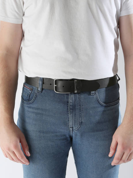 Riem Redskins Zwart belt NUBBY ander zicht 1