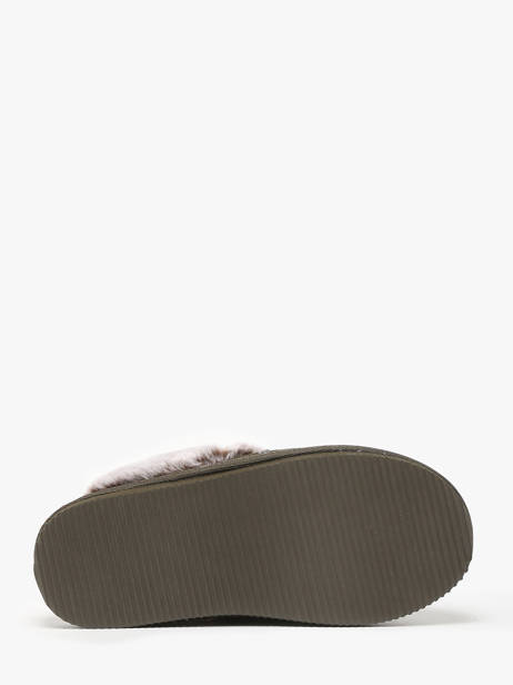 Pantoffels Isotoner Groen women 97282 ander zicht 4