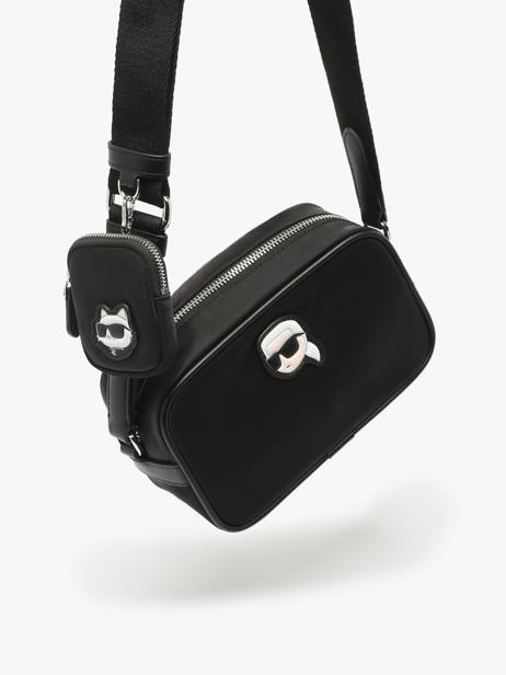 Cross Body Tas K Ikon Nylon Karl lagerfeld Zwart k ikon A1W30127 ander zicht 1