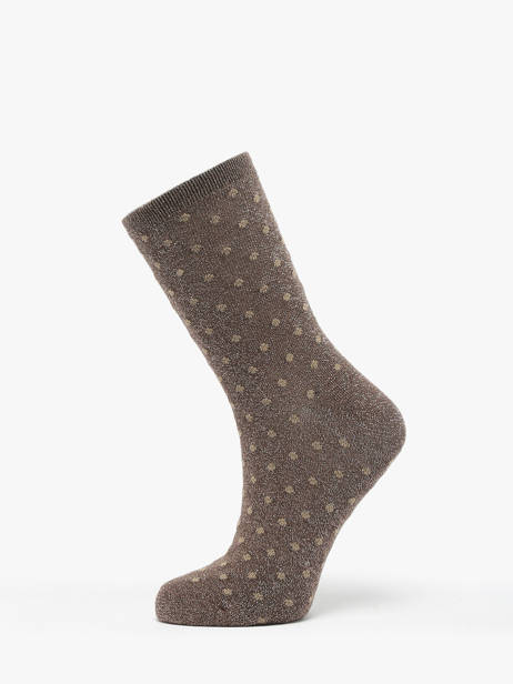 Sokken Pieces Bruin socks women 17094859