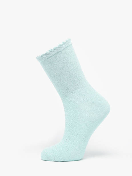 Sokken Pieces Blauw socks women 17078534