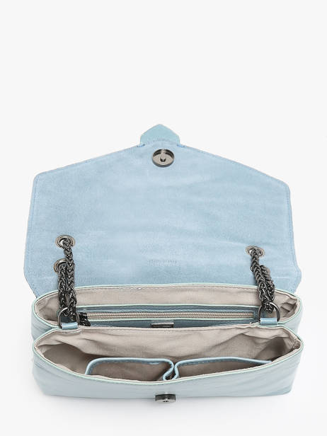 Cross Body Tas Jana Amour Leder Etrier Blauw jana amour EJAM002T ander zicht 3