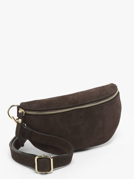 Heuptasje Milano Bruin velvet VE19091B ander zicht 1
