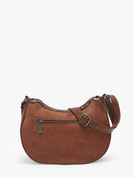 Cross Body Tas Winter Velvet Miniprix Bruin winter velvet 3663 ander zicht 3
