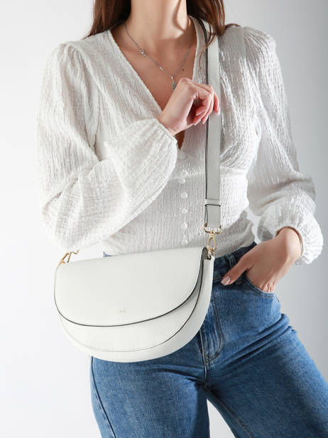 Cross Body Tas Tradition Leder Etrier Wit tradition ETRA065M ander zicht 1