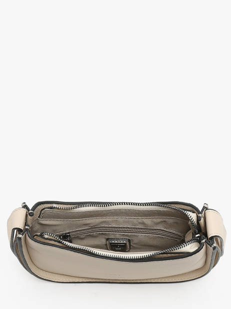 Cross Body Tas Foudre Leder Etrier Beige foudre EFOD089S ander zicht 3