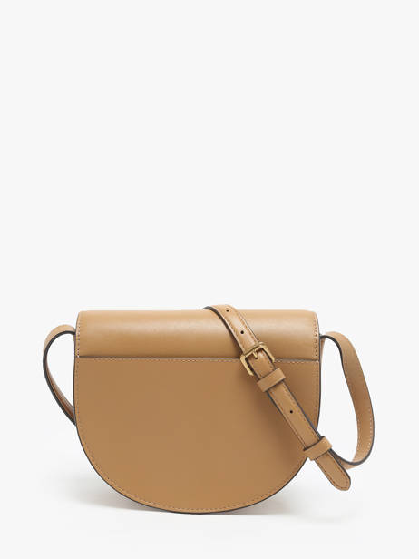 Cross Body Tas Anstey Leder Lauren ralph lauren Beige anstey 31950130 ander zicht 4