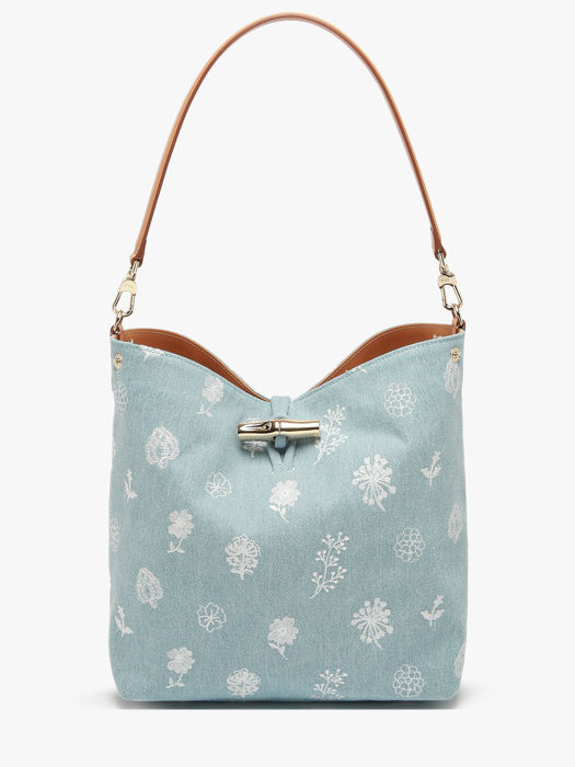Longchamp Le roseau denim Longchamp Blauw