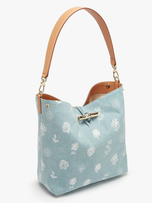 Longchamp Le roseau denim Longchamp Blauw