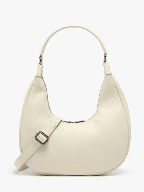Schoudertas Caviar Leder Milano Beige caviar CA24121