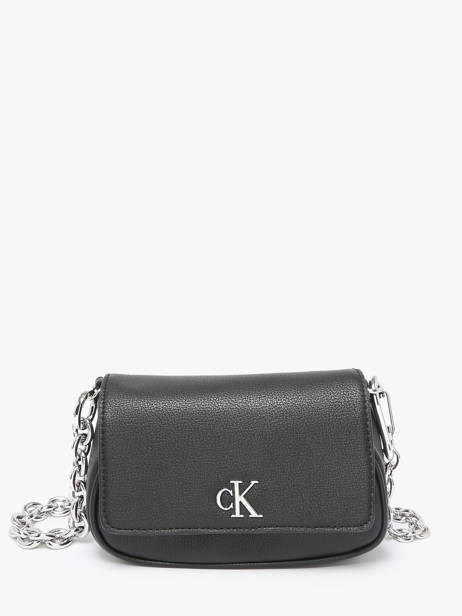 Cross Body Tas Minimal Mono Calvin klein jeans Zwart minimal mono K613049