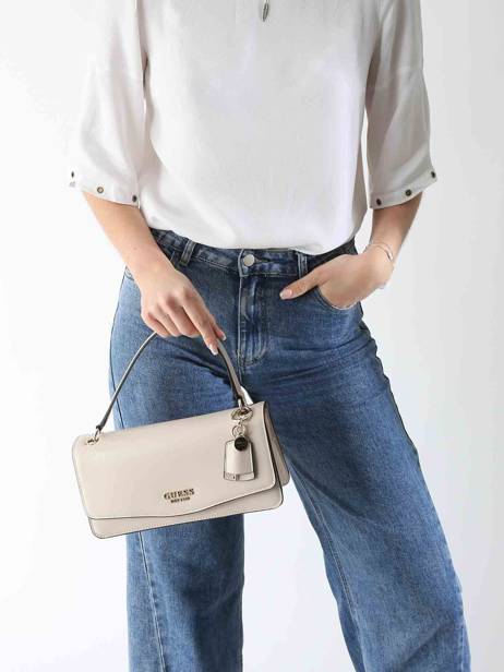 Cross Body Tas Eco Evaine Polyurethaan Guess Beige eco evaine VG953520 ander zicht 1